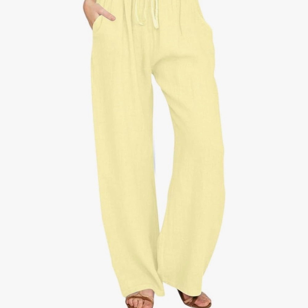 Women's Butter Yellow Pants